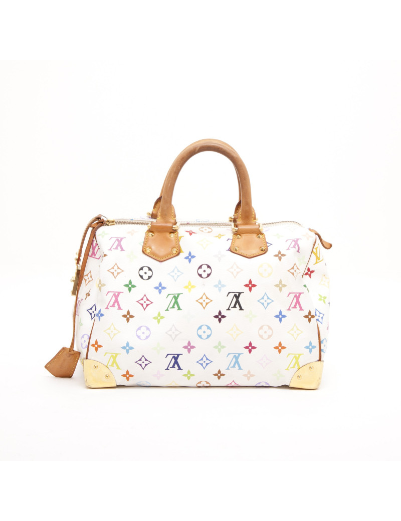 LOUIS VUITTON 'Speedy 30' bag in Murakami canvas