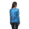 Yves Saint Laurent blouse in royal blue silk cut at an angle size 36FR