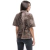 BRUNELLO CUCINELLI brown sheepskin jacket size 42it