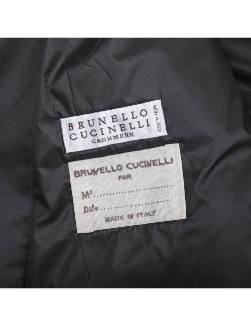 Gilet sans manches Brunello cucinelli gris avec sequins