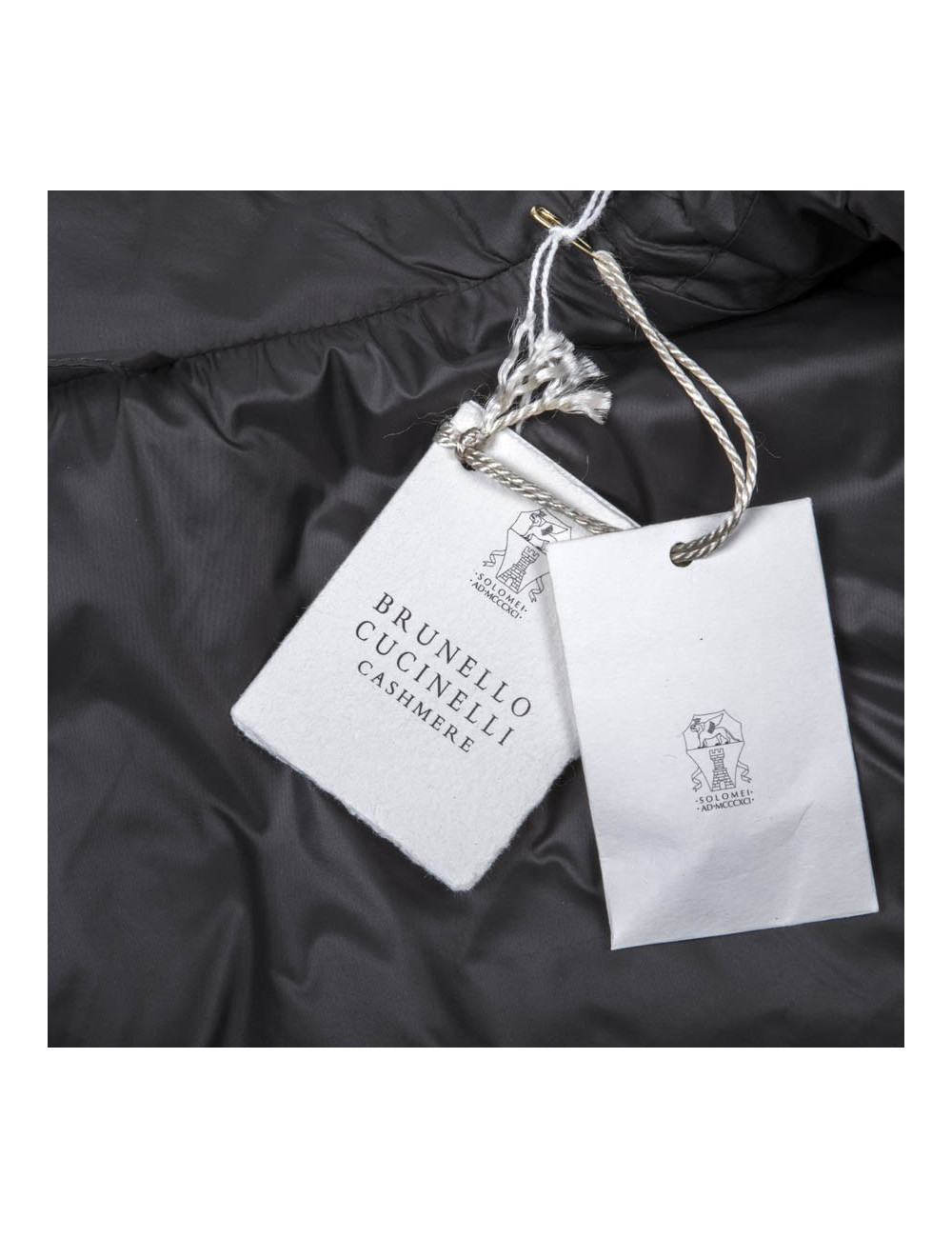 Gilet sans manches Brunello cucinelli gris avec sequins