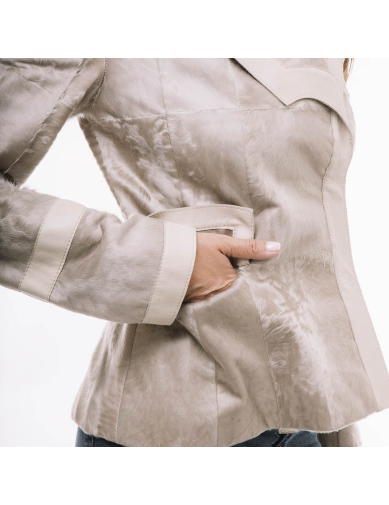 Veste CHRISTIAN DIOR  T36 en cuir d'agneau 