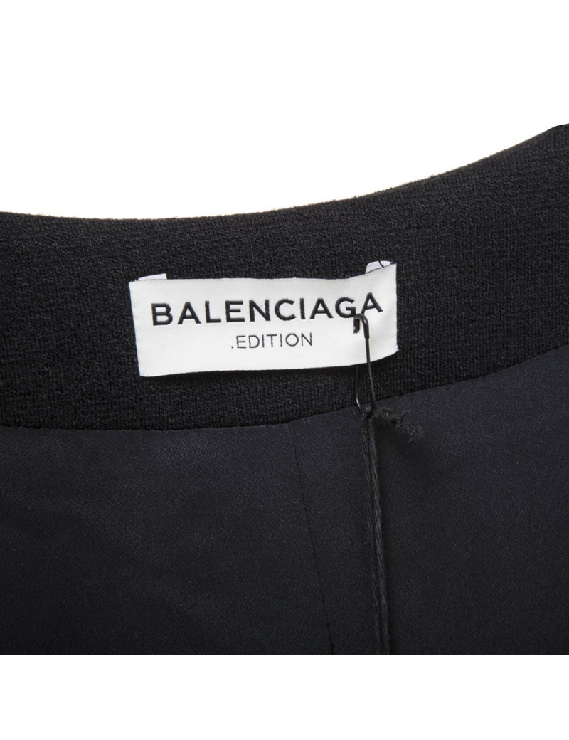 Manteau BALENCIAGA en laine noire T40