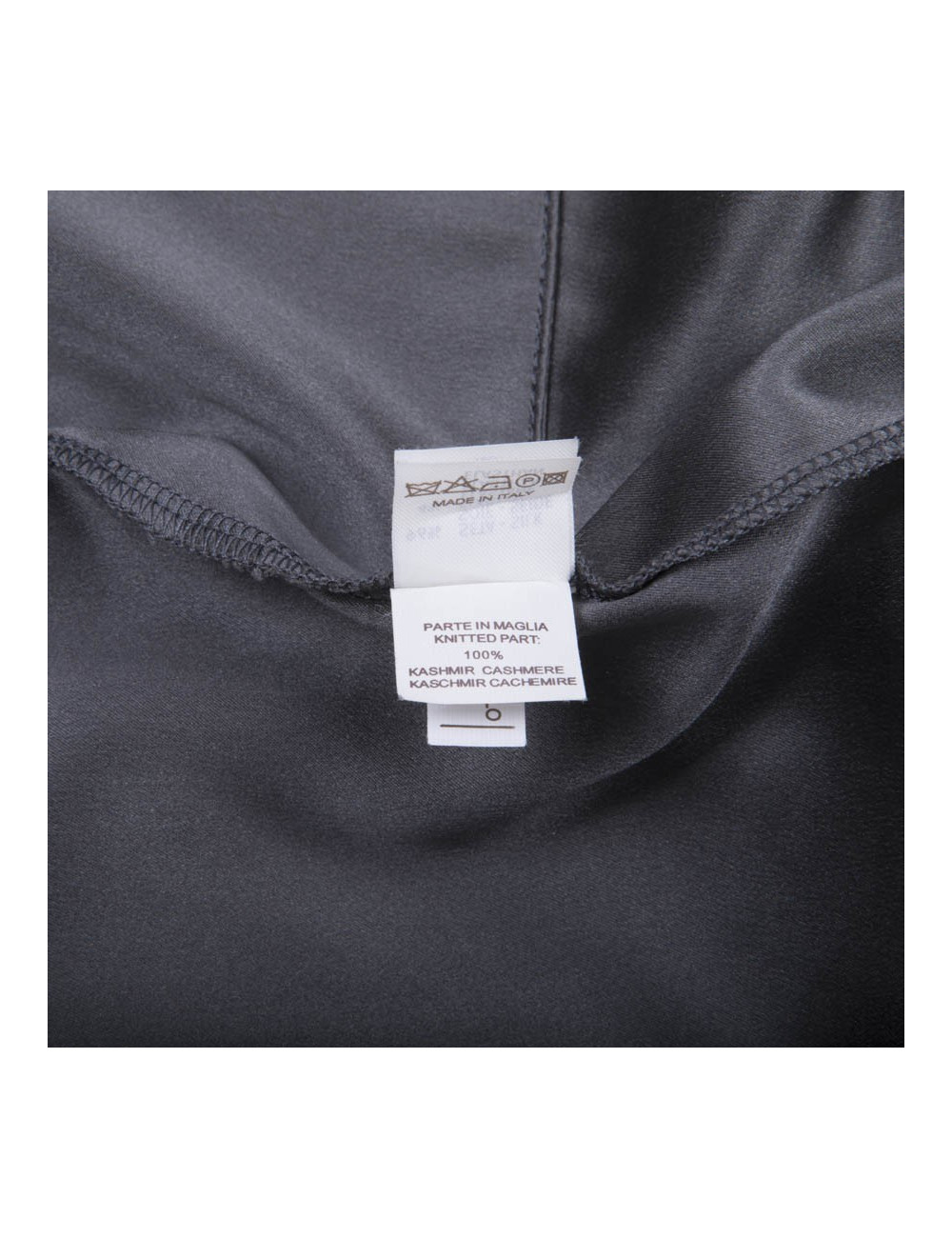 Robe BRUNELLO CUCINELLI T  en soie grise