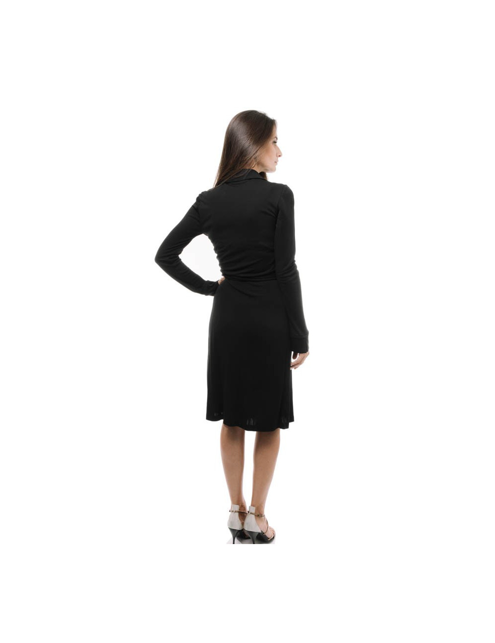 Robe DIANE Von FURSTENBERG T 4 US jersey noire