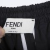 FENDI culotte-skirt in black cotton size 36FR