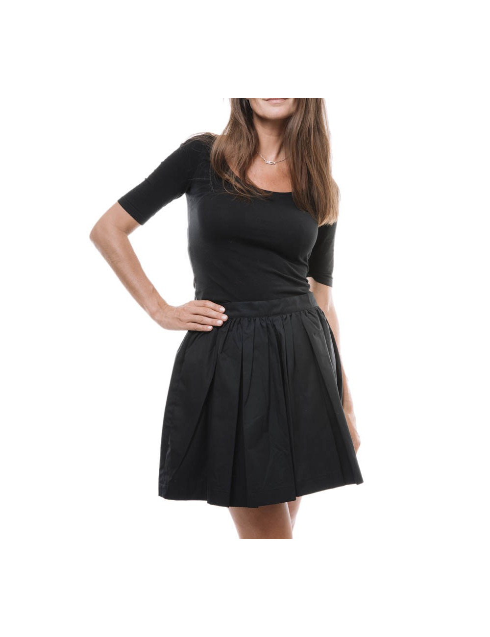 jupe culotte  FENDI t 36 en coton noir