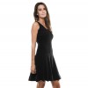 ALAIA sleeveless dress in black lycra size 36EU