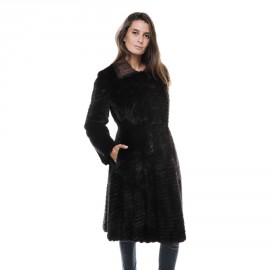  FENDI brown mink coat size 38EU