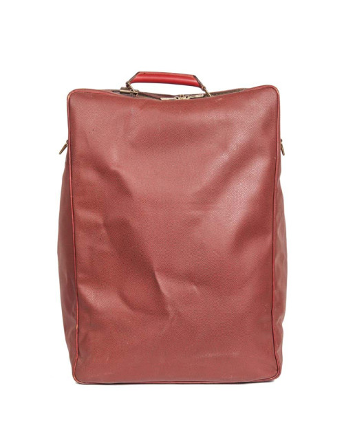 LOUIS VUITTON Suitcase AMERICA'S CUP Edition in Red Canvas