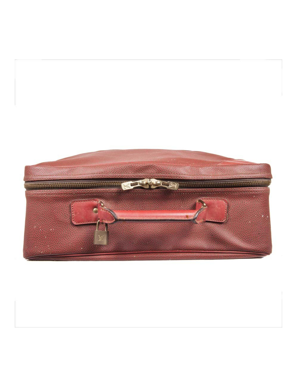 LOUIS VUITTON Suitcase AMERICA'S CUP Edition in Red Canvas