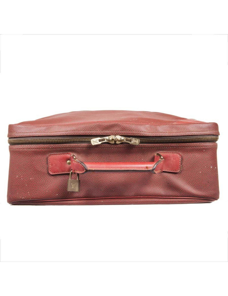 LOUIS VUITTON Suitcase AMERICA'S CUP Edition in Red Canvas