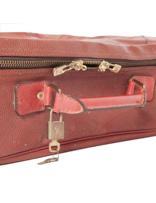 LOUIS VUITTON Suitcase AMERICA'S CUP Edition in Red Canvas