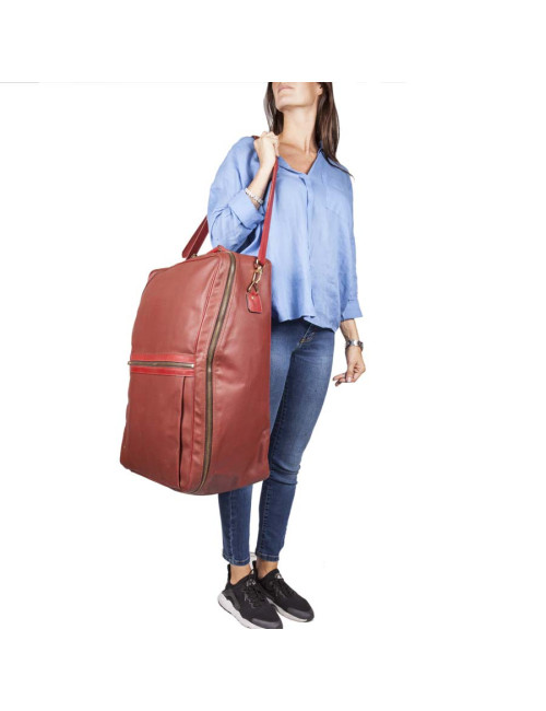 LOUIS VUITTON Suitcase AMERICA'S CUP Edition in Red Canvas