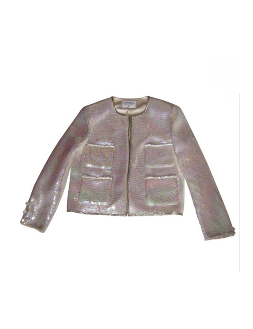 veste CHANEL couture à sequins 