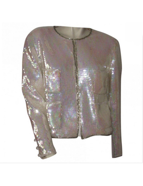 veste CHANEL couture à sequins 