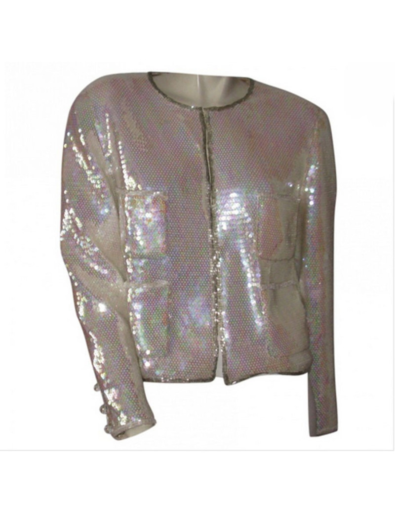 veste CHANEL couture à sequins 