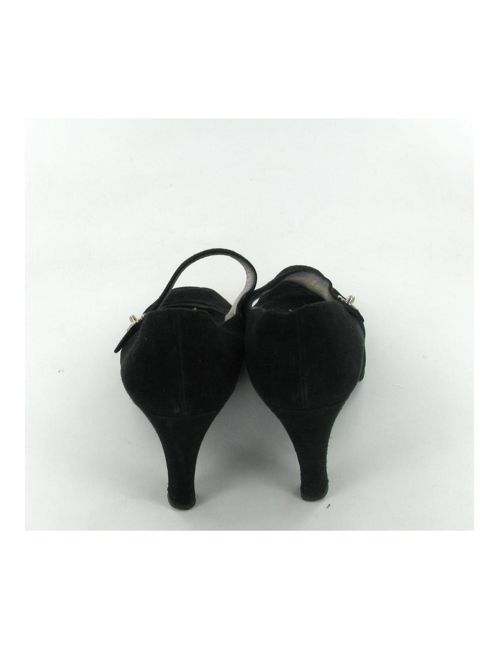 Escarpins CHANEL T36 en daim noir 