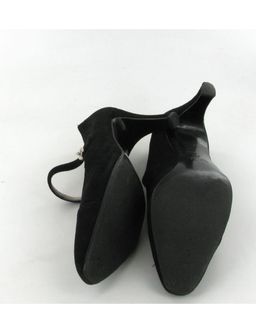 Escarpins CHANEL T36 en daim noir 