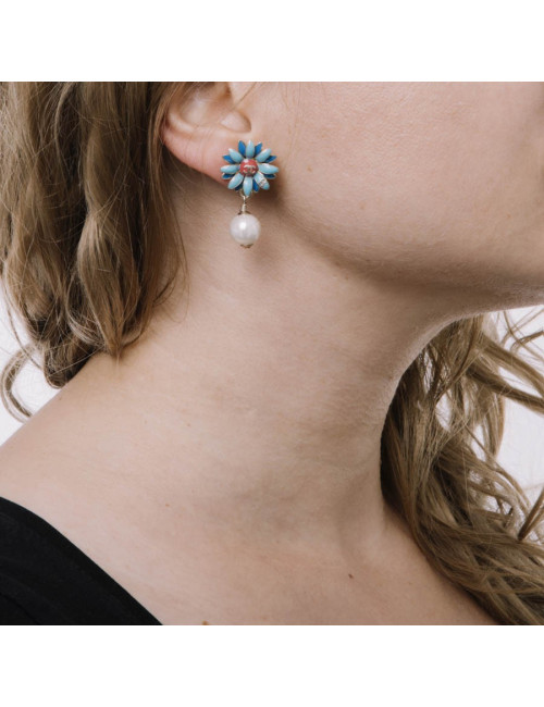 Boucles d'oreille clous CHANEL