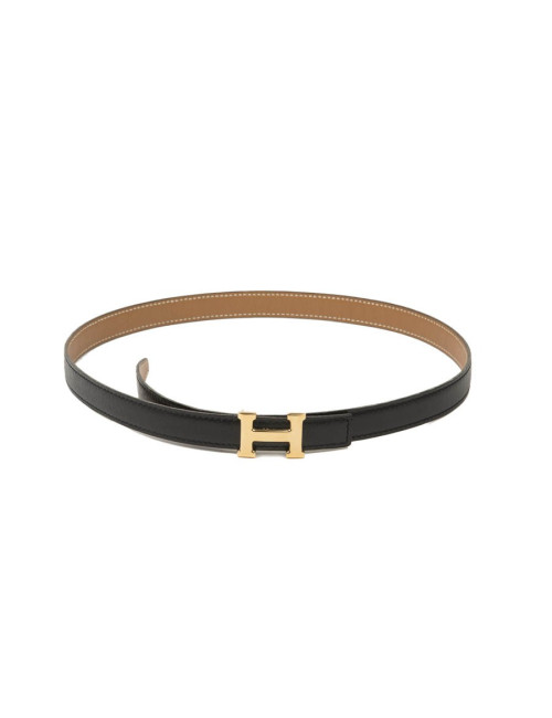 Ceinture HERMES Boucle  petit H réversible 