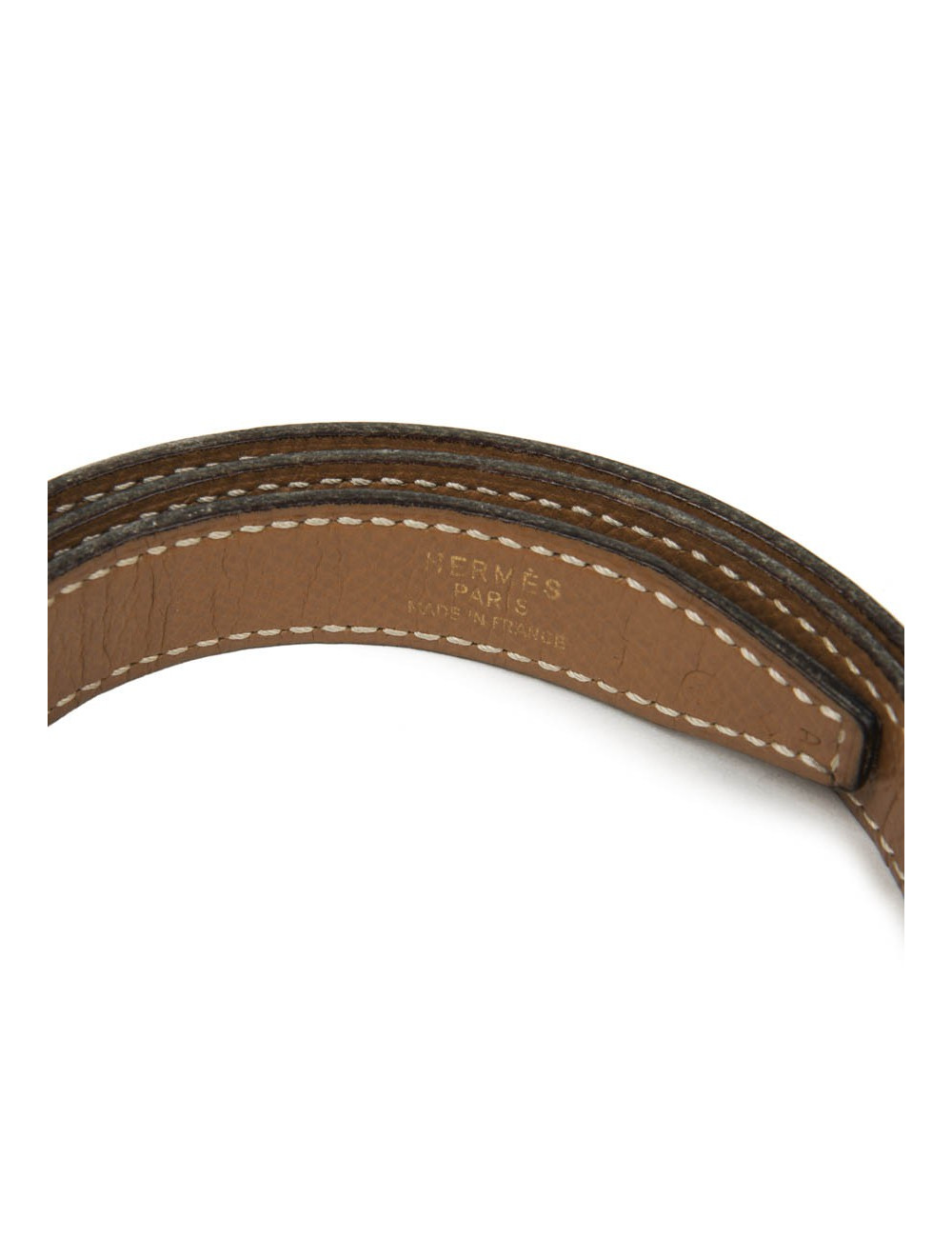Ceinture HERMES Boucle  petit H réversible 