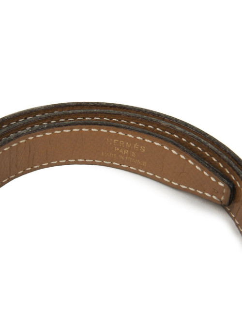 Ceinture HERMES Boucle  petit H réversible 