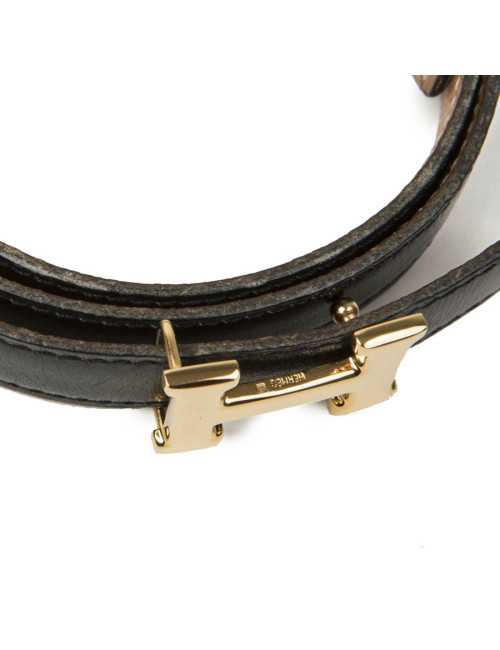 Ceinture HERMES Boucle  petit H réversible 