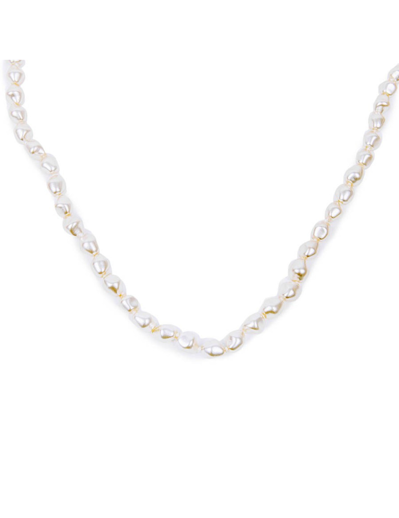 Sautoir MARGUERITE DE VALOIS en perles baroques nacrées