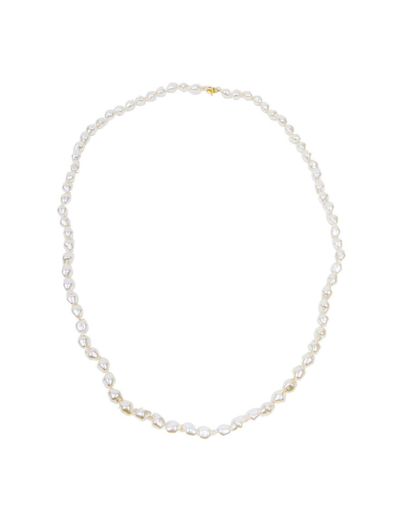 Sautoir MARGUERITE DE VALOIS en perles baroques nacrées