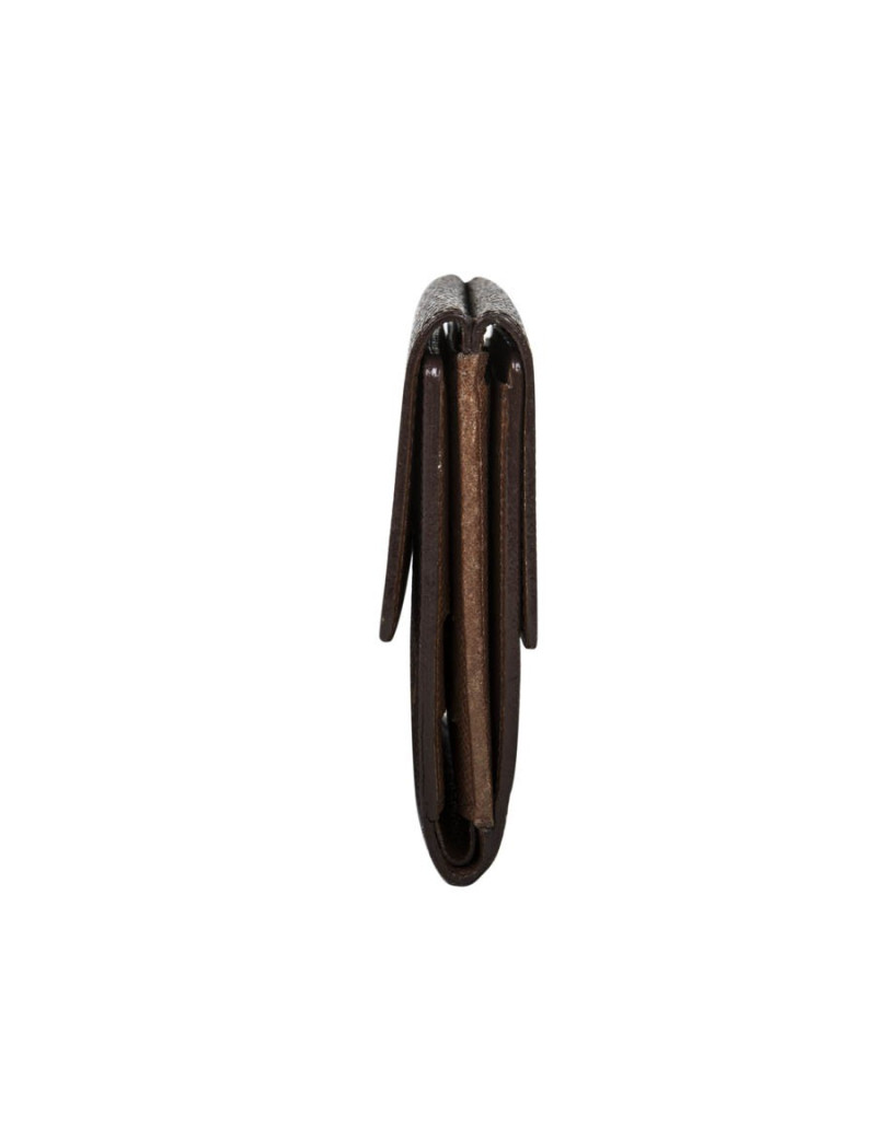 LOUIS VUITTON wallet in brown monogram coated canvas