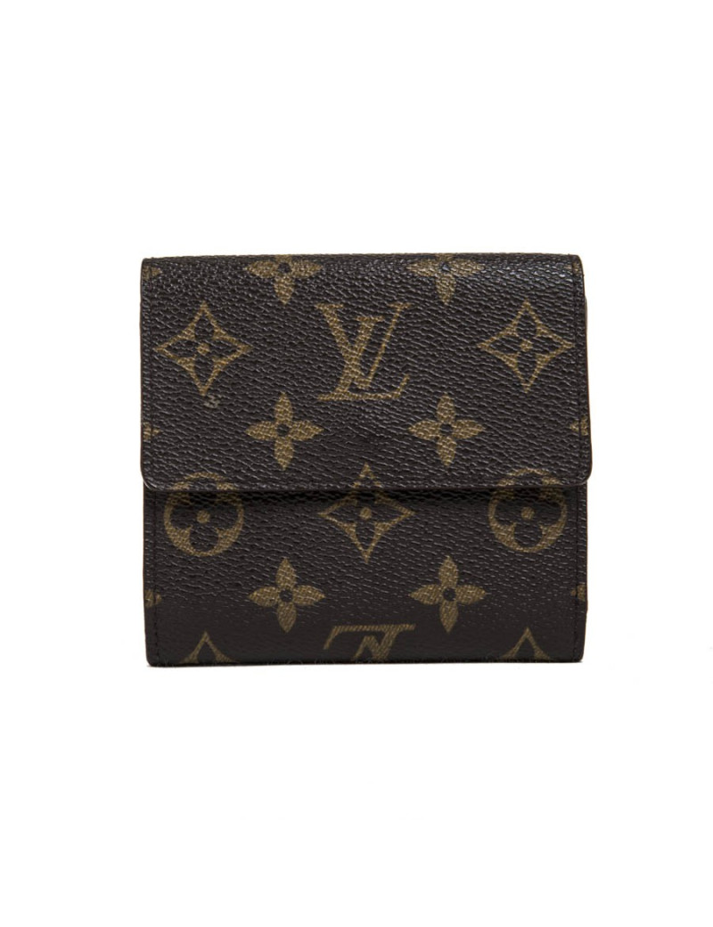 Porte monnaie LOUIS VUITTON en toile enduite monogram 