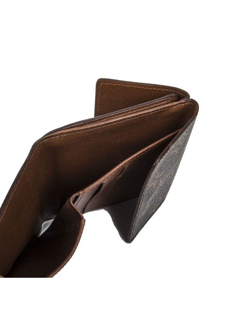 Porte monnaie LOUIS VUITTON en toile enduite monogram 