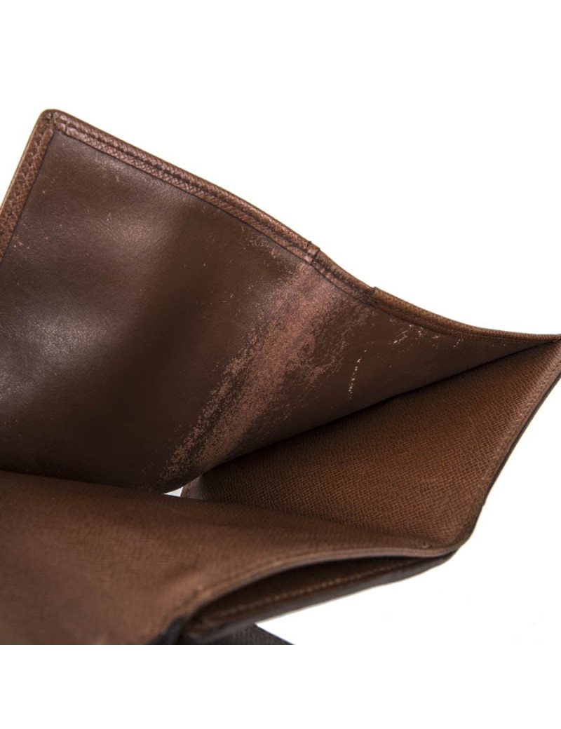 Porte monnaie LOUIS VUITTON en toile enduite monogram 