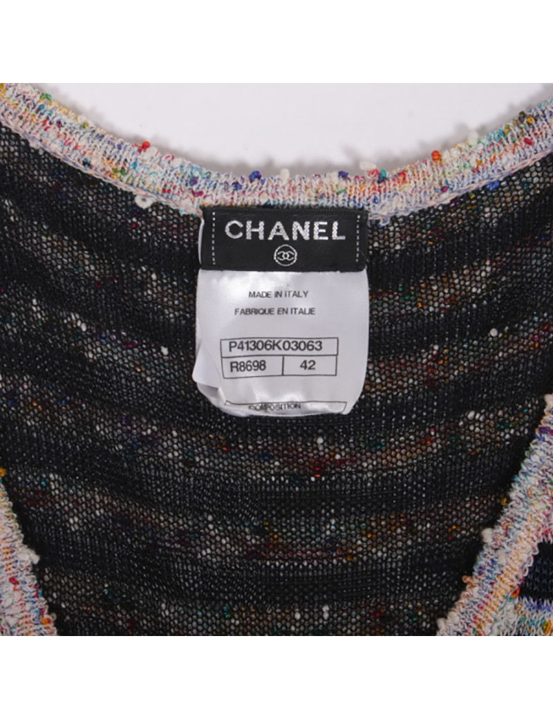 Robe CHANEL T    sans manche 
