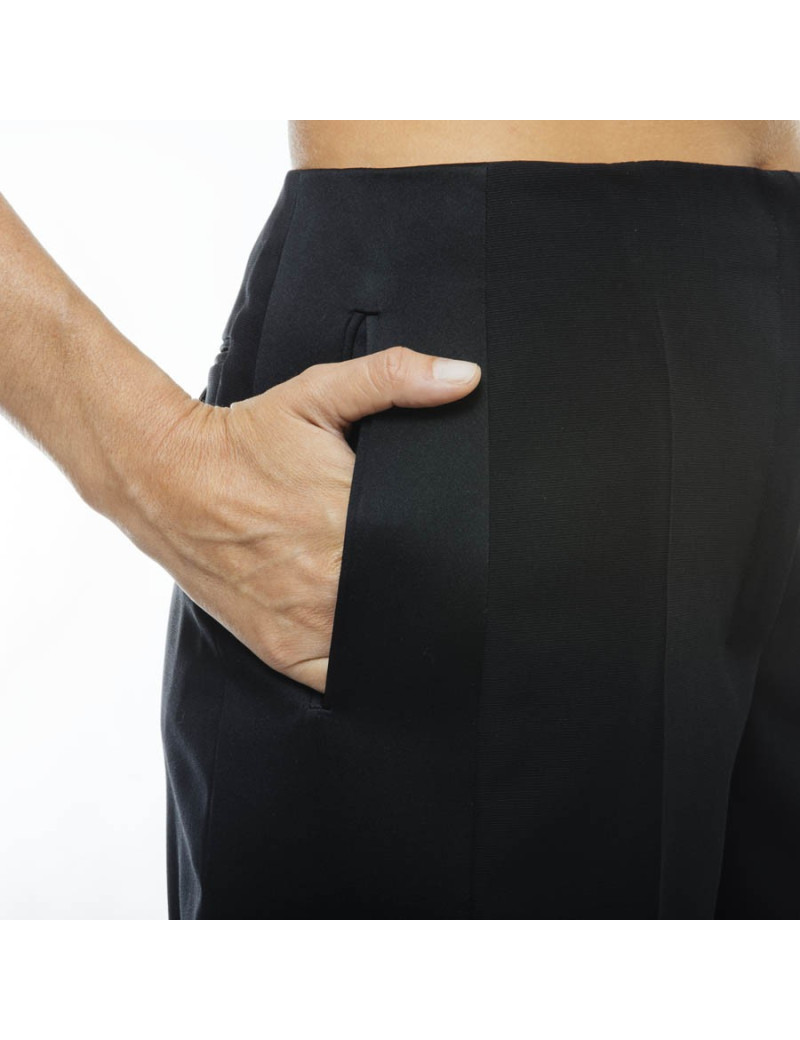 Pantalon YVES SAINT LAURENT T38 FR noir 