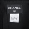 CHANEL spencer jacket in black wool size 42FR