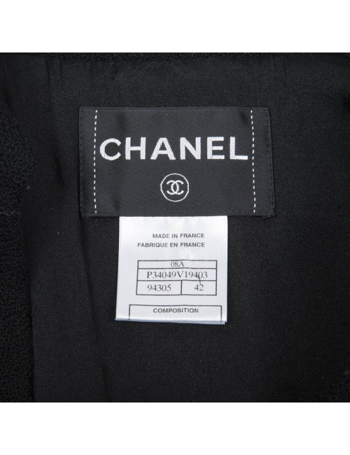 Veste CHANEL noire t 42