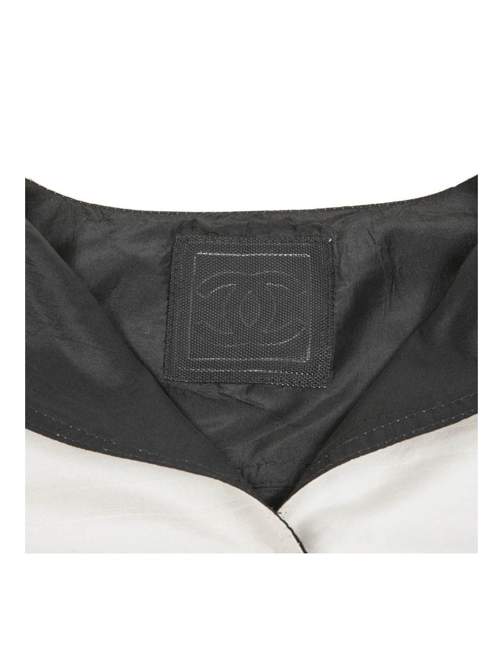 Veste CHANEL réversible noire et ivoire 