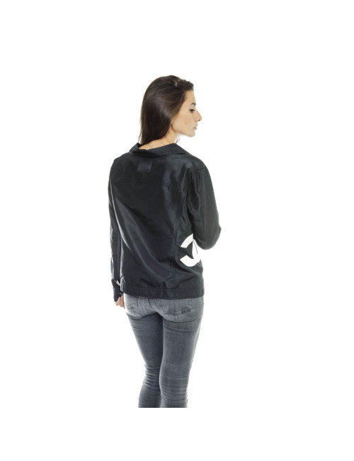 Veste CHANEL réversible noire et ivoire 