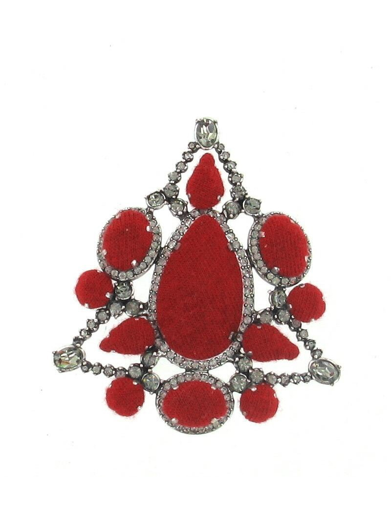 Broche "POIRES" LANVIN  GM en jersey