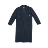 Manteau CHANEL T 36 en laine bleu