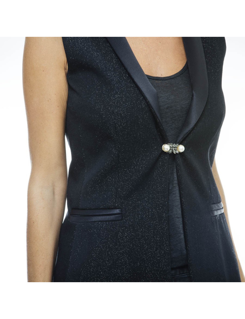 Veste CHANEL T 36 sans manches 