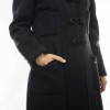 CHANEL coat in black wool size 38FR