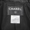 CHANEL 'Paris Los Angeles' Cruise Collection black cotton jacket Size 38FR
