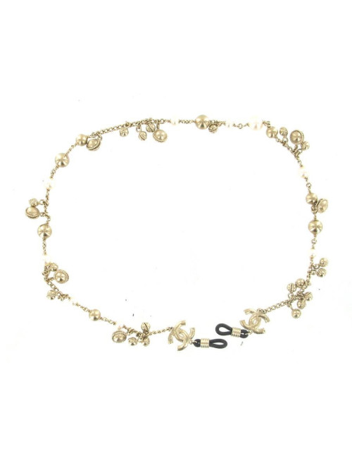 Cordon chaîne bijou pour lunettes CHANEL