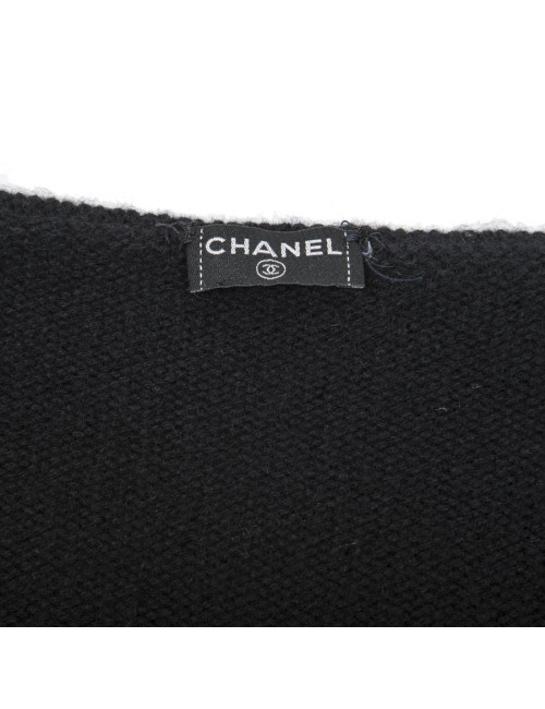 CHANEL black cashmere cardigan