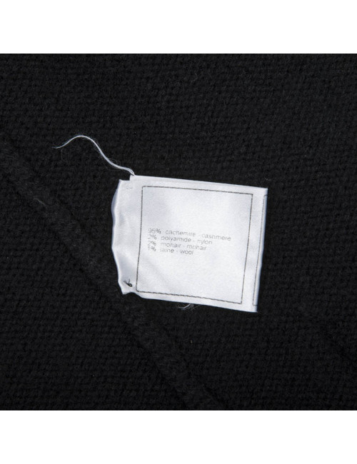 CHANEL black cashmere cardigan