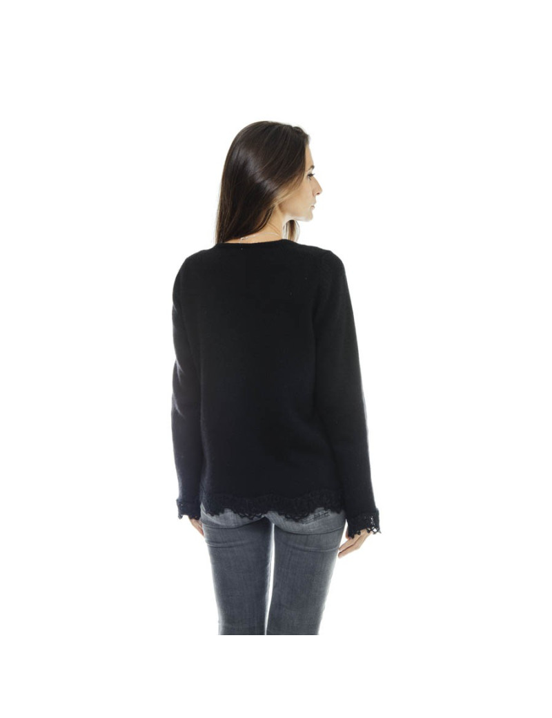 CHANEL black cashmere cardigan
