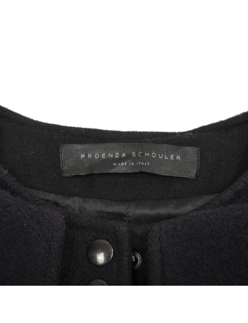 Manteau PROENZA SCHOULER T4 US bleu marine 